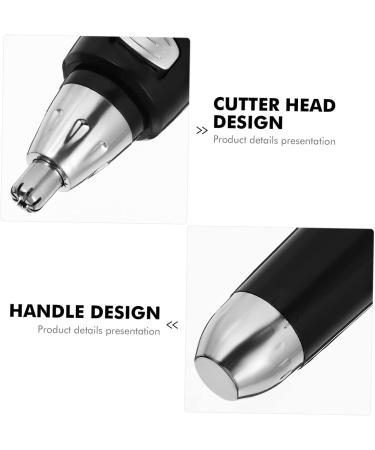NOLITOY Nose Hair Trimmer - Manscape Trimmer for Men | Facial & Ear Hair Removal | Washable Plastic Epilator - Buy Online on SooperMarket.com