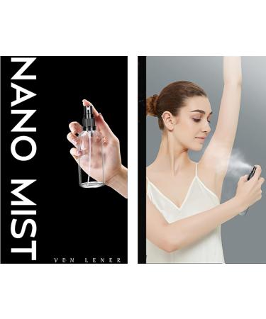 8 Pack 100ml Mini Transparent Glass Spray Bottles - Perfect for Perfume & Atmosphere - Buy Online on SooperMarket.com