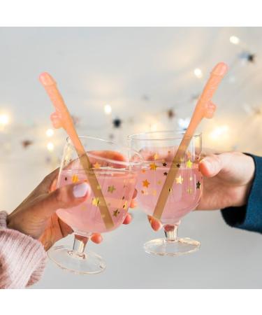 Hen Party Accessories Willy Straws Party Drinking Straws Party Straws Funny Straws P Out Accessories Night Party Girls Skin colored 60pcs - Buy Online on SooperMarket.com