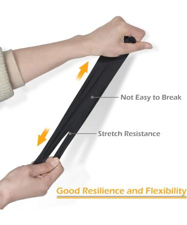 Black Nitrile Gloves 4 Mil, Latex & Powder Free - 100 Pcs Large Cleaning Gloves - Buy Online on SooperMarket.com