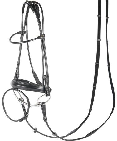 Harry's Horse Hoofdstel Luxe rounded color:black size:Full