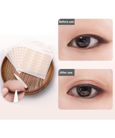 Dajidafu Eyelid Lace Tapes Mini Sticker Invisible Double Fold Makeup Tool Lightness Senseless Clear Beige Stripe Eye Tape Household M Size - Buy Online on SooperMarket.com
