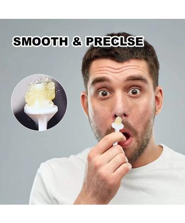 20pcs Disposable Nose Wax Stick Applicators for Cleaning Nose Hair | Plastic Nasal Wax Strips & Spatula Tools - Buy Online on SooperMarket.com