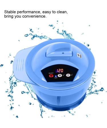 Electric Hair Coloring Bowl - Automatic Mixer Blender for Hair Dye Cream - Blue - Buy Online on SooperMarket.com
