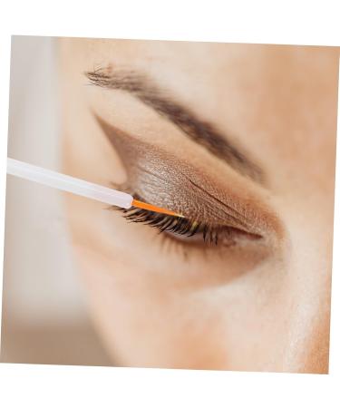 WOONEKY 100pcs Disposable Eyeliner Brush Woman Makeup Brush Lipliner Brush Fine Liner Brush White Nylon - Buy Online on SooperMarket.com