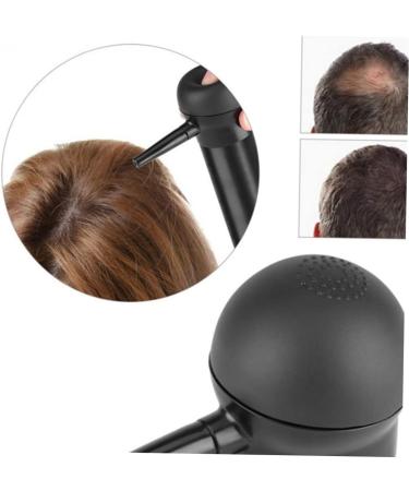 Baluue 1pc Powder Spray Applicator Hair Fiber Nozzle Powder Sprayer Hair Thickening Fiber Spray Black - Buy Online on SooperMarket.com