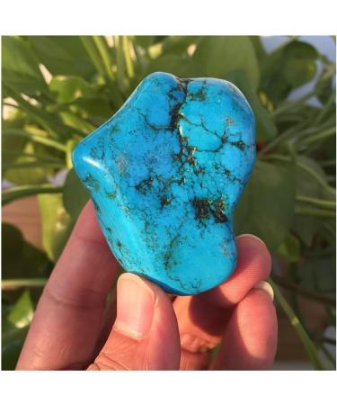 Gift Natural Turquoise Bare Stone Crystal Stone for dingchi (Size : 80-90g) - Buy Online on SooperMarket.com