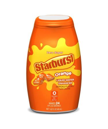 Starburst, Liquid Water Enhancer Zero Sugar Orange, 1.62 Oz