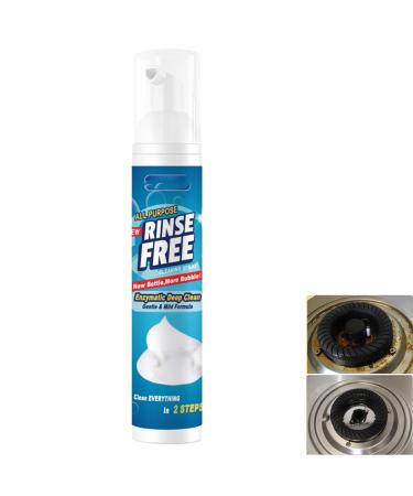 Dumalt Foam Cleaner Dumalt Rinse Free Foam Cleaner All Purpose Rinse Free Cleaning Spray Foam Cleaner Foaming Heavy Oil Stain Cleaner Deep Cleaning Spray Kitchen (1Pcs)