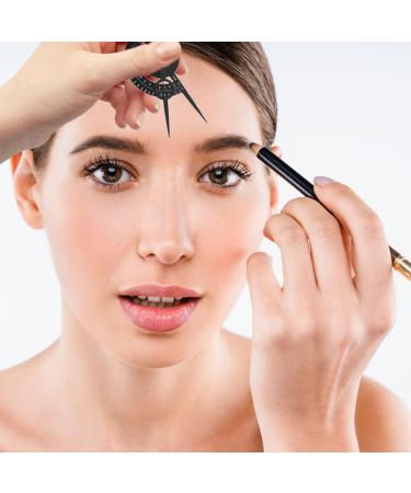 Mikinona Brow Mapping Ruler Eyebrow Positioning Ruler Miniature Tools Eyebrow Balance Ruler Eyebrow Shaper Advanced Eyebrow Card - Buy Online on SooperMarket.com