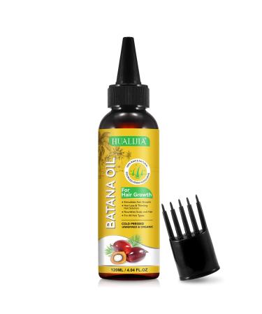 Batana Oil for Hair Growth 120ml Raw Batana Oil Organic from Honduras - for Thicker & Stronger Hair Scalp and Hair Oil Men & Women All Hair Types