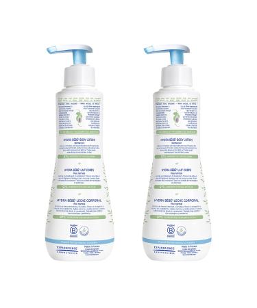 Mustela Hydra Bebe Body Lotion - Daily Moisturizing Baby Lotion - Avocado, Jojoba & Sunflower Oil - 2-Pack - 10.14 Fl Oz - Buy Online on SooperMarket.com