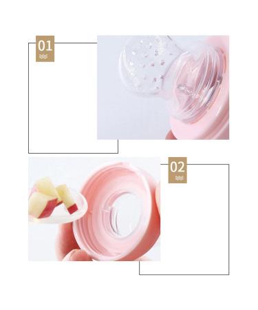 Baby Mesh Feeder & Silicone Fruit Pacifier | Teething Relief Toys for Babies - Buy Online on SooperMarket.com