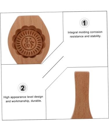 2pcs Supplies Mooncake Molds Pie Color Autumn Making Handmade Pastry for Pattern Bakery DIY Home Chinese Kitchen Chocolate Cooking Shape Lovely Bean Moon-Cake Pumpkin (Color : Wood Color Size : 22X 22X10.5CM Wood Color - Buy Online on SooperMarket.com