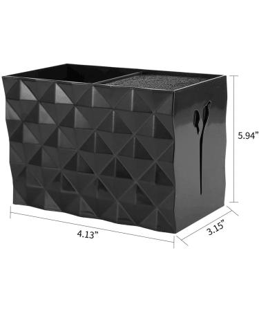 Professional Stylist Scissors Rack Holder Case - Hairdressing Combs Clips Storage Box (Black) - Buy Online on SooperMarket.com