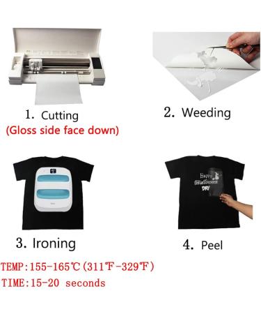 3D Puff Heat Transfer Vinyl Sheets 12x10 Foaming HTV Press Film for DIY T-shirt Clothes - Assorted Colors - Buy Online on SooperMarket.com