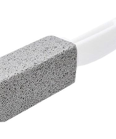  2 Pack Pumice Stone Toilet Bowl Cleaner with Extra Long Handle Stain Remover Pumice Toilet Cleaning Brush Also Cleans Limescale Hard Water Rings Tiles Iron and - Buy Online on SooperMarket.com