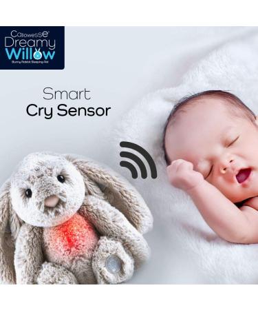 Callowesse Dreamy Willow Bunny Baby Sleep Aid with Smart Cry Sensor - 6 Soothing Sounds and Night Light - Buy Online on SooperMarket.com