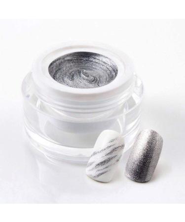 5 ml of exclusive painting gel in silver
