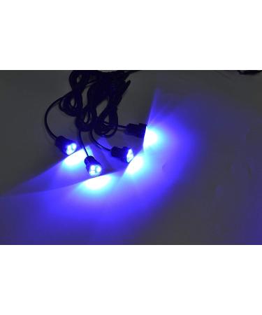 NBWDY 4Pcs RGB Marine Boat LED Lights - Waterproof NPT Drain Plug Light for Boat, Pontoon, Kayak, Yacht - APP & IR Remote Control - IP68 Waterproof - Buy Online on SooperMarket.com