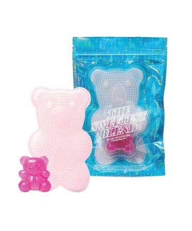 Beautyblender Bear Cleansing Set Makeup Sponge Cleaner with Cute Bear Scrub Mat Deep Cleansing for Beautyblenders and Brushes Effective Makeup Tool Care for Flawless Application