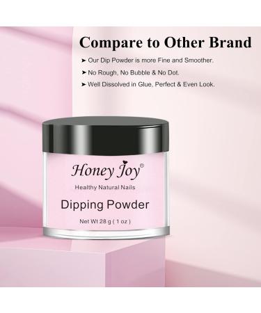French Manicure Dip Powder Nails Starter Kit - 28g/Box Clear Pink & White Foundation Powder - Buy Online on SooperMarket.com
