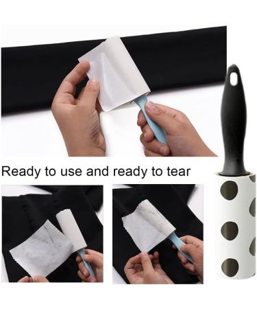 baixikly Lint Rollers Clothes Roller Sticky 2 Rollers 4 Refills Lint Removers Dog Cat Lint Remover Brushes Manual Lint Rollers for Pets Clothes Hair - Buy Online on SooperMarket.com
