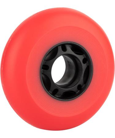 AOWESM Inline Skate Wheels 85a Replacement 76mm Red 4-Pack - Roller Hockey Skates Accessories - Buy Online on SooperMarket.com