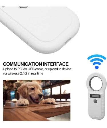 Buy Gugxiom Chipshots for Animals - Tier Chip Reading Device | 2.4G/Bluetooth/USB Transmission | Save 128 EMID Labels (FDX B ISO1784 85) - International Shipping Available - Buy Online on SooperMarket.com
