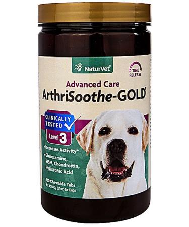 NaturVet ArthriSoothe-GOLD Advanced Care Level 3 120 Chewable Tablets 1.3 lbs (600 g)