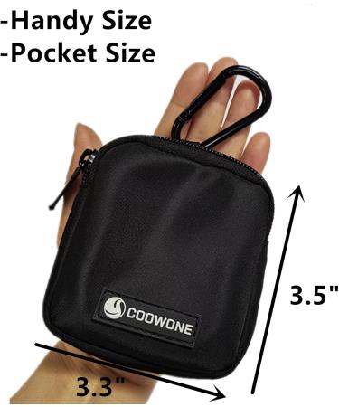COOWOON Waterproof Dog Treats & Hand-Free Training Bags | Ideal for Dog Training - Black 3.0 - Buy Online on SooperMarket.com