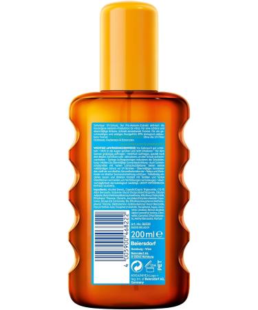 NIVEA Sun Schutz & Braune Sonnen l Spray LSF 30 - 200ml | Sunscreen with Pro-Melanin for Even Tan | UVA/UVB Protection - Buy Online on SooperMarket.com