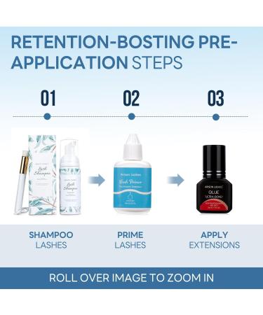 Eyelash Extension Primer 15ml | Professional Rose Primer for Better Adhesion & Retention | Semi-Permanent Extensions - Buy Online on SooperMarket.com