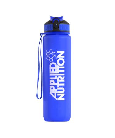 Applied Nutrition Water Bottle - 1 Litre Water Bottle Sports & Gym 1l Drinking Bottle