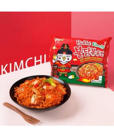 Samyang Kimchi Flavour Hot Chicken Noodle Ramen (Pack of 25) by CNMART - Buy Online on SooperMarket.com
