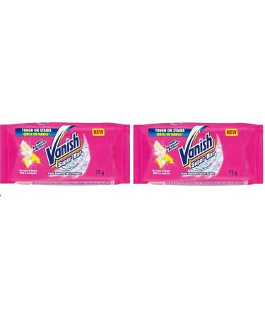Vanish Super 75g Soap Bar Laundry Fabric Clothes Stain Remover Enzymatic Action (2)
