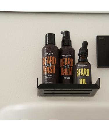 Men Rock Soothing Beard Shampoo 100ml - Soft Moisturising Formula Relieves Itching & Dandruff Oakmoss Fragrance International Shipping Available - Buy Online on SooperMarket.com