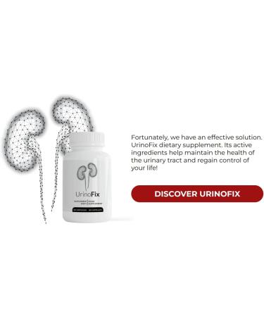 Urinofix (240 Capsules) - Effective Solution for Urinary Incontinence | Healthy Urinary Tract Support - Buy Online on SooperMarket.com