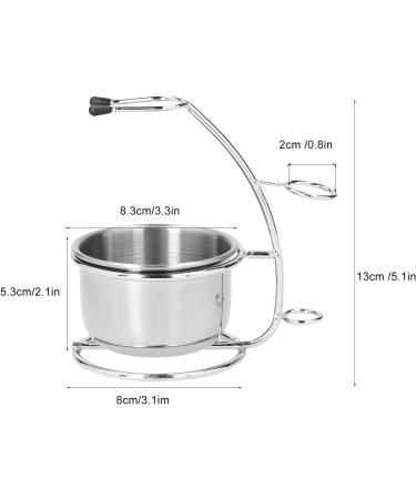 Junlucki Shaving Stand Bowl Set | Practical Beard Brush Holder for Soap | Fast International Shipping - Buy Online on SooperMarket.com