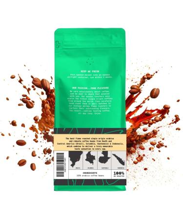 Coffee Ground for Cafetiere 227g Bag Blazing Trails Blend Ground Coffee Chocolate Nuts & Fruits Notes 100% Arabica Dark Roast Fresh Coffee Single Origin (We Are Coffee Co) Ground Cafetiere 227 g (Pack of 1) - Buy Online on SooperMarket.com