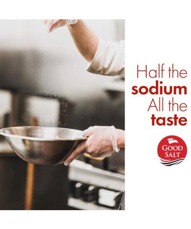 GoodSalt: Low Sodium Iodized Mineral Salt with Potassium and Magnesium - 3 Pack (12 oz each) - Buy Online on SooperMarket.com
