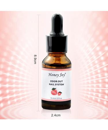 Nail Art 0.5 fl.oz Peach Fragrance Odorizer Acrylic Odor Reducer Liquid ODOR OUT Odorless Monomer Removal with Dropper Tube Design Pack of 1 HJ-NAP011  - Buy Online on SooperMarket.com