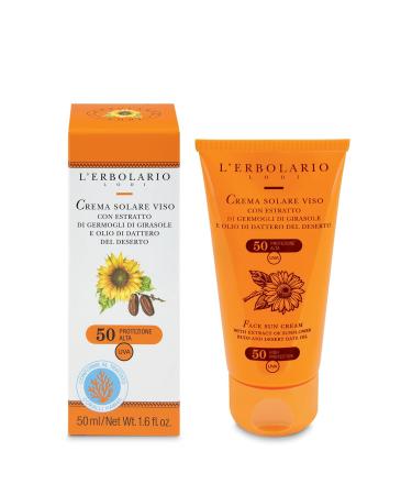 L'Erbolario Crema Solare Viso SPF 50 50 ml