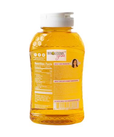Wholesome Yum Zero Sugar Honey Substitute - Keto Friendly with Monk Fruit & Allulose | 11 oz Bottle - Buy Online on SooperMarket.com