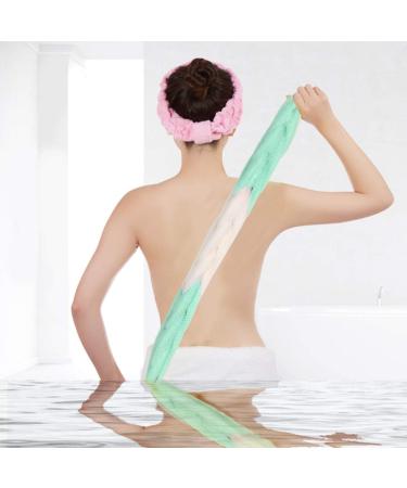 9pcs Sponge Body Scrubber Set with Rope | Bathing & Exfoliating Tool | Deep Cleanse for Back & Body | Home & Bathroom Supplies - Buy Online on SooperMarket.com