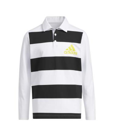 adidas Boys' B Rgby Polo White Medium