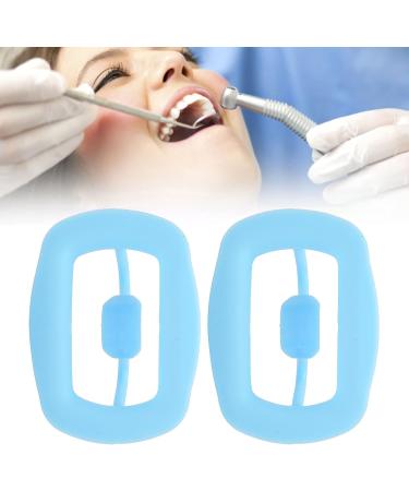 Silicone Cheek Retractors - 2 Piece Whitening Mouth Opener for Oral Inspection - Reusable & Portable Pink & Blue - Buy Online on SooperMarket.com