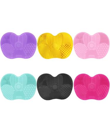 Dajidafu Women Eyeshadow Foundation Concealer Makeup Brush Cleaning Mat Hotel Portable Nonslip Eyebrow Pen Silicone Washing Pad Green - Buy Online on SooperMarket.com