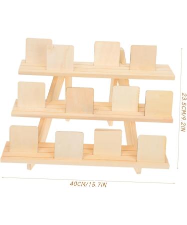 TOPBATHY 1pc Nail Art Display Stand Log Three-dimensional Sample Holder - Buy Online on SooperMarket.com