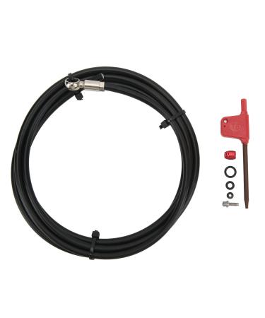2 Bicycle Oil Hose Red Flag Wrench Olive Connection Plug In Oil Needle Set, Bicycle Hydraulic Oil Disc Brake Hose Cable for SRAM LEVEL RED HRD ETAP S700 S900 ELIXIR 2